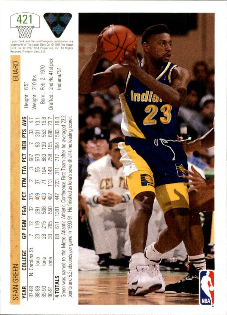 1991-92 Upper Deck Basketball Card Pick 251-500 - Picture 341 of 487
