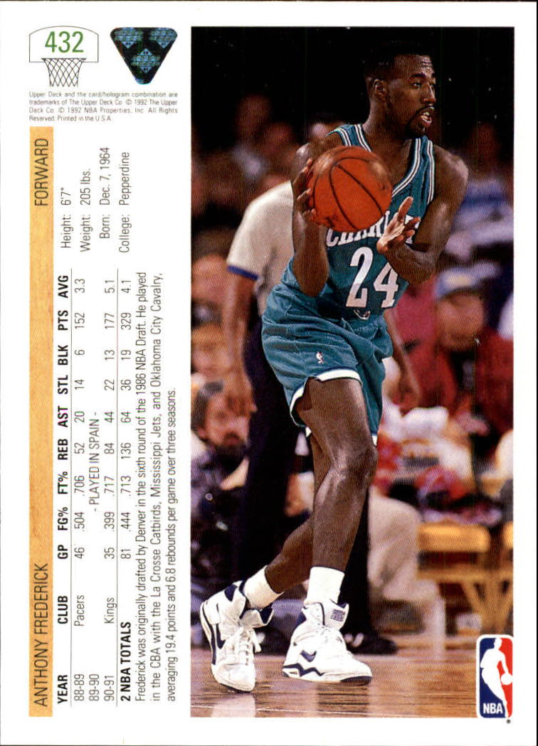 1991-92 Upper Deck Basketball Card Pick 251-500 - Picture 361 of 487
