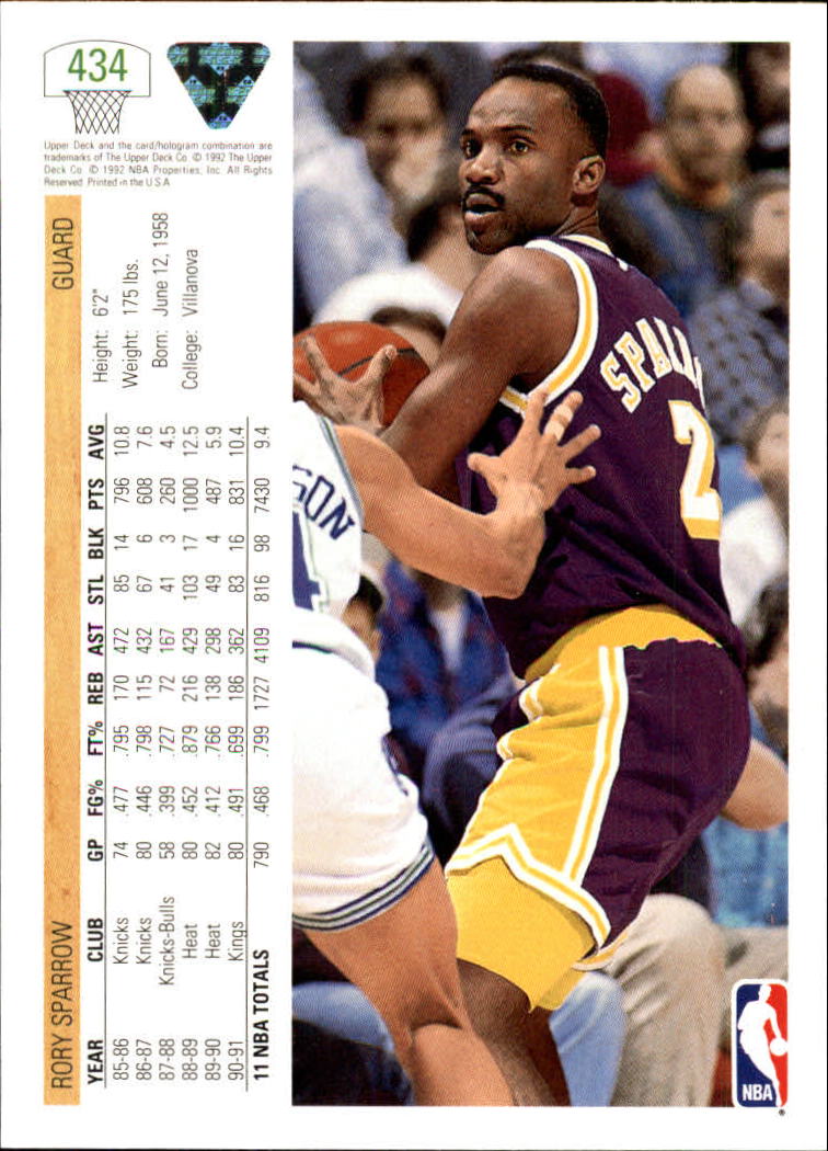 1991-92 Upper Deck Basketball Card Pick 251-500 - Picture 365 of 487