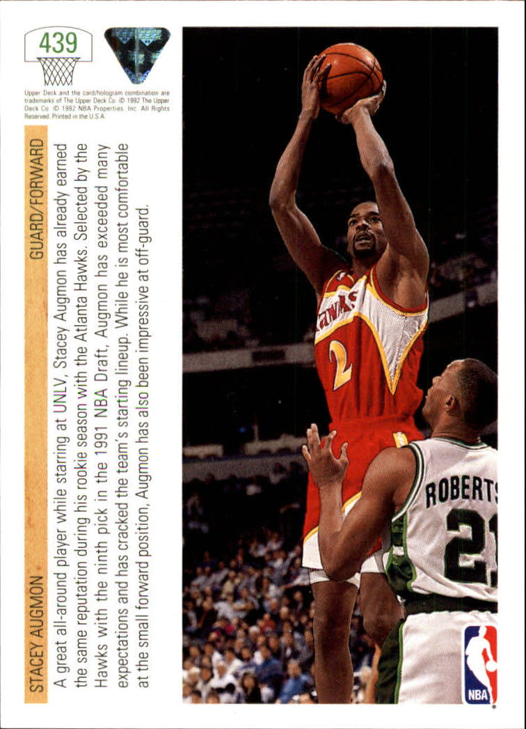 1991-92 Upper Deck Basketball Card Pick 251-500 - Picture 375 of 487