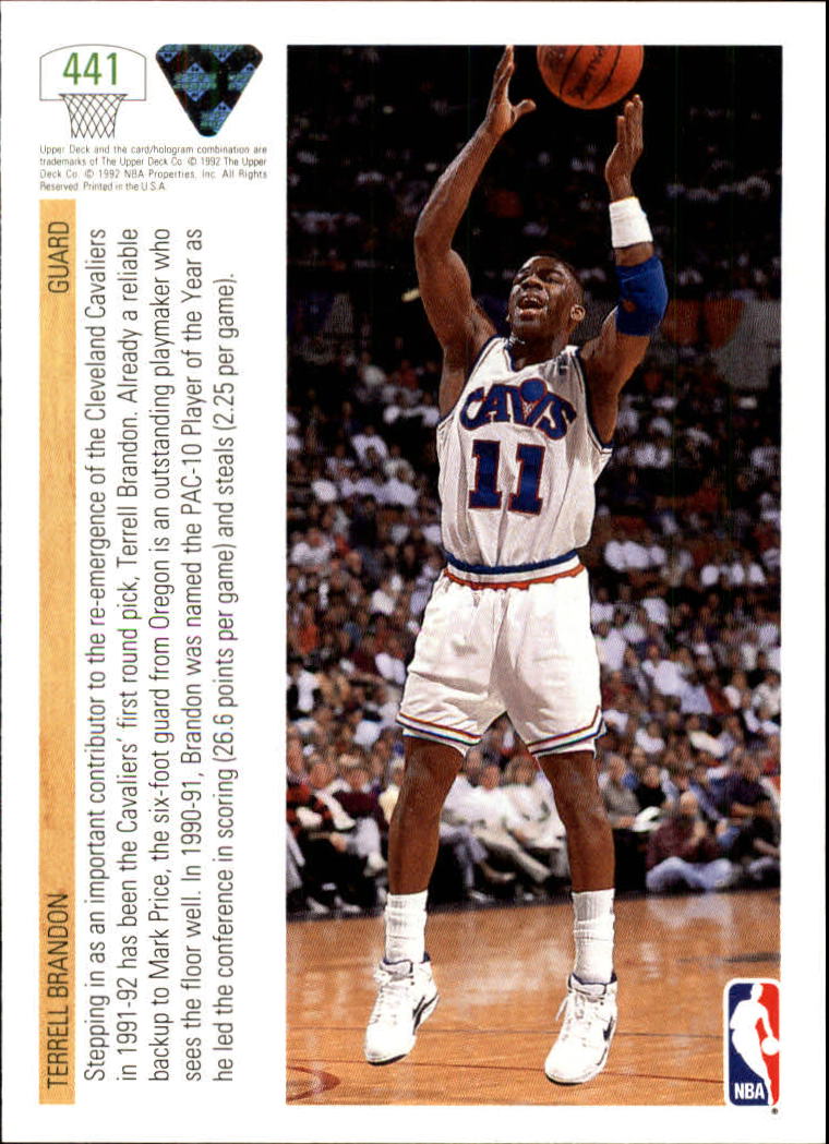 1991-92 Upper Deck Basketball Card Pick 251-500 - Picture 379 of 487