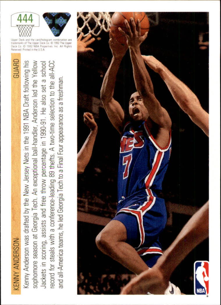 1991-92 Upper Deck Basketball Card Pick 251-500 - Picture 383 of 487