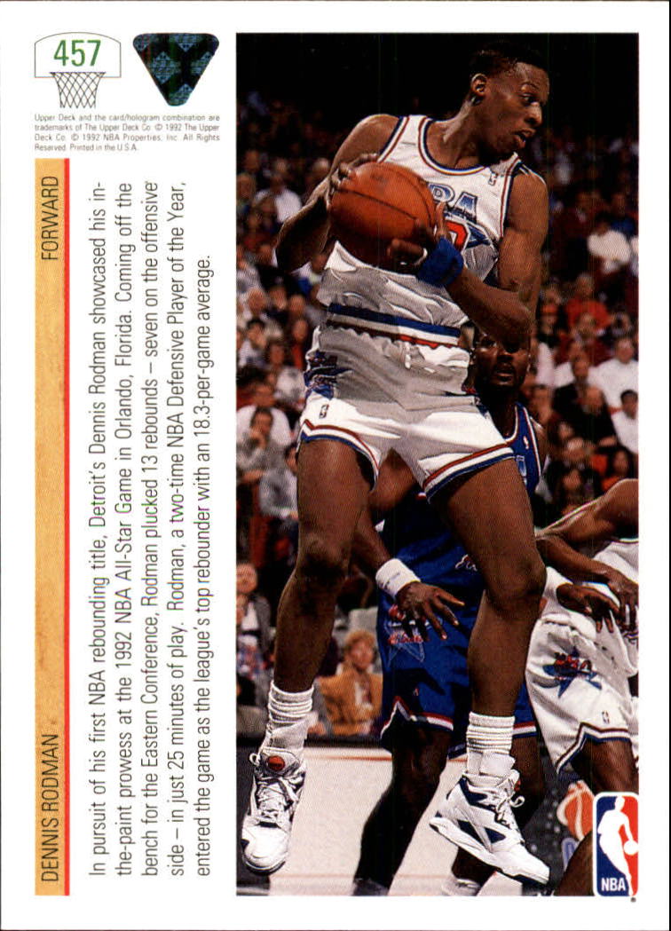 1991-92 Upper Deck Basketball Card Pick 251-500 - Picture 405 of 487