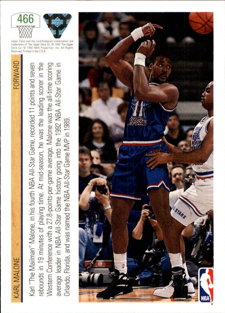 1991-92 Upper Deck Basketball Card Pick 251-500 - Picture 421 of 487