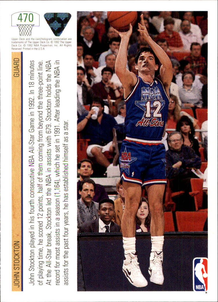 1991-92 Upper Deck Basketball Card Pick 251-500 - Picture 429 of 487
