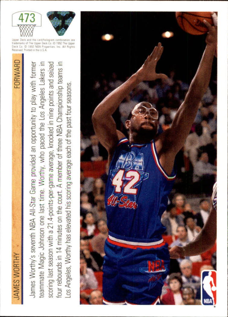 1991-92 Upper Deck Basketball Card Pick 251-500 - Picture 435 of 487