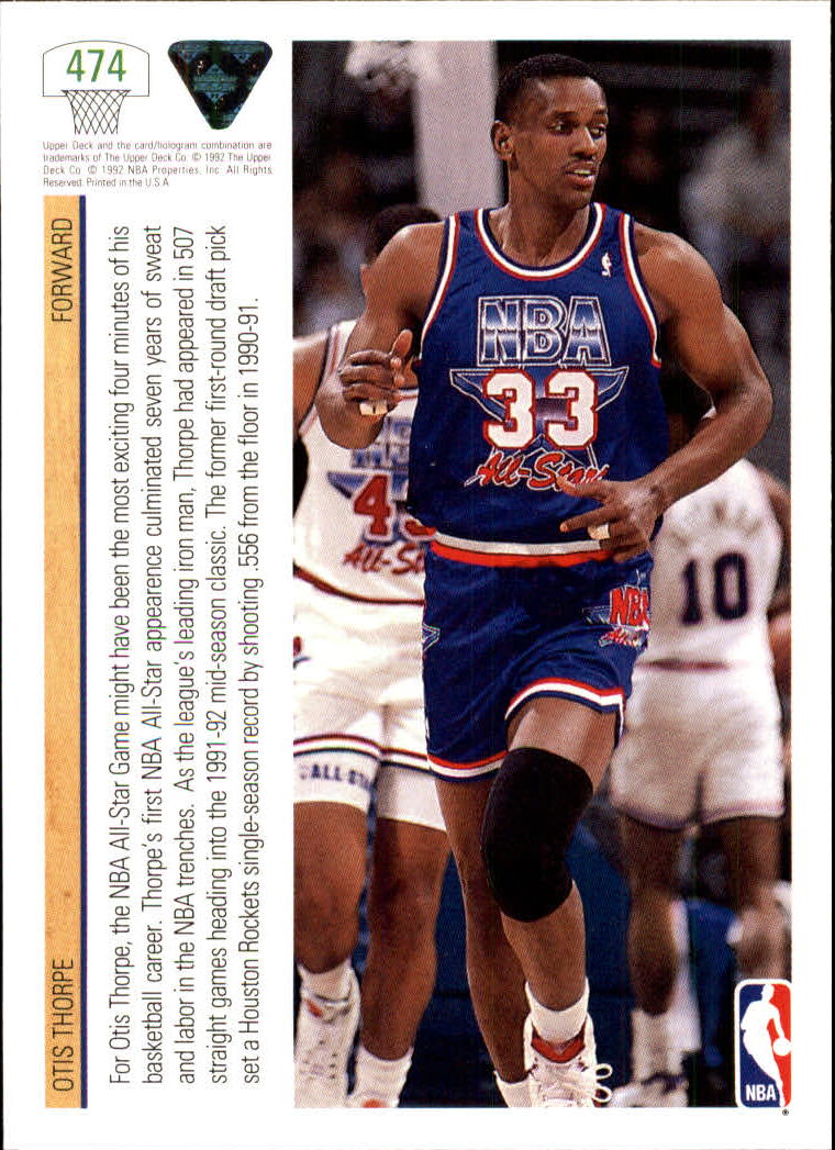 1991-92 Upper Deck Basketball Card Pick 251-500 - Picture 437 of 487