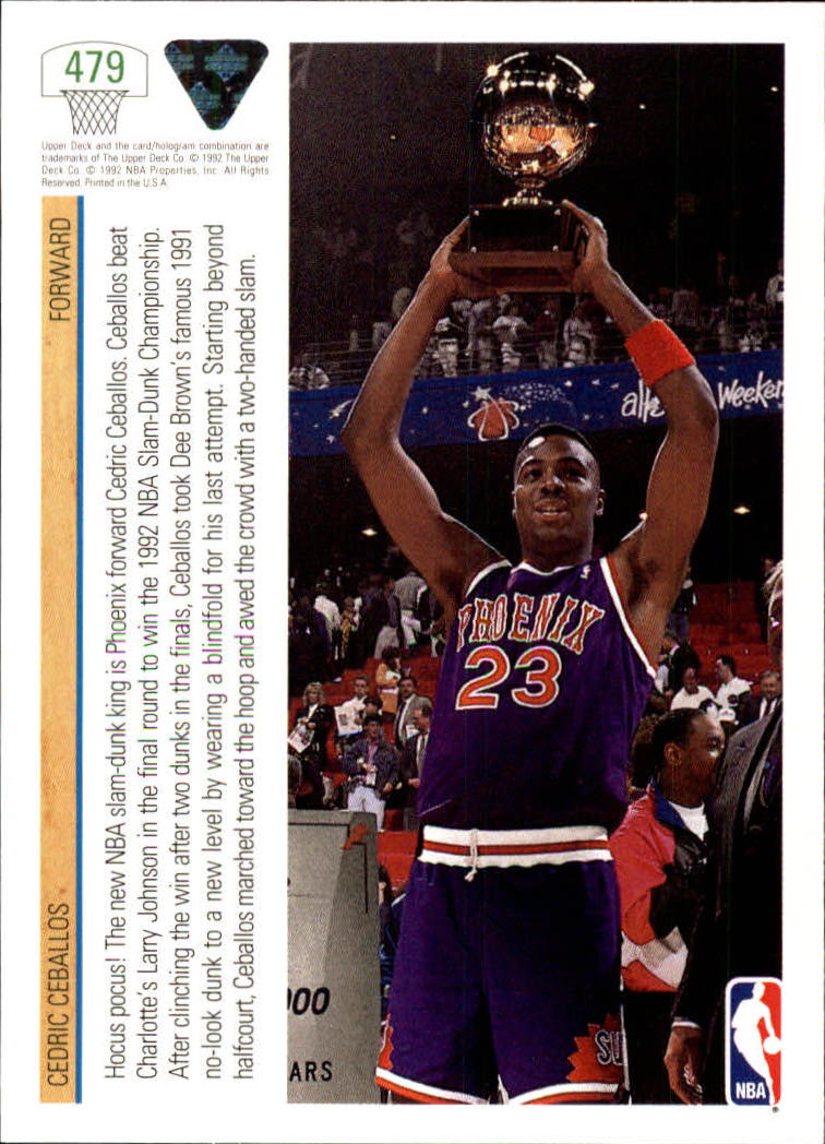 1991-92 Upper Deck Basketball Card Pick 251-500 - Picture 447 of 487