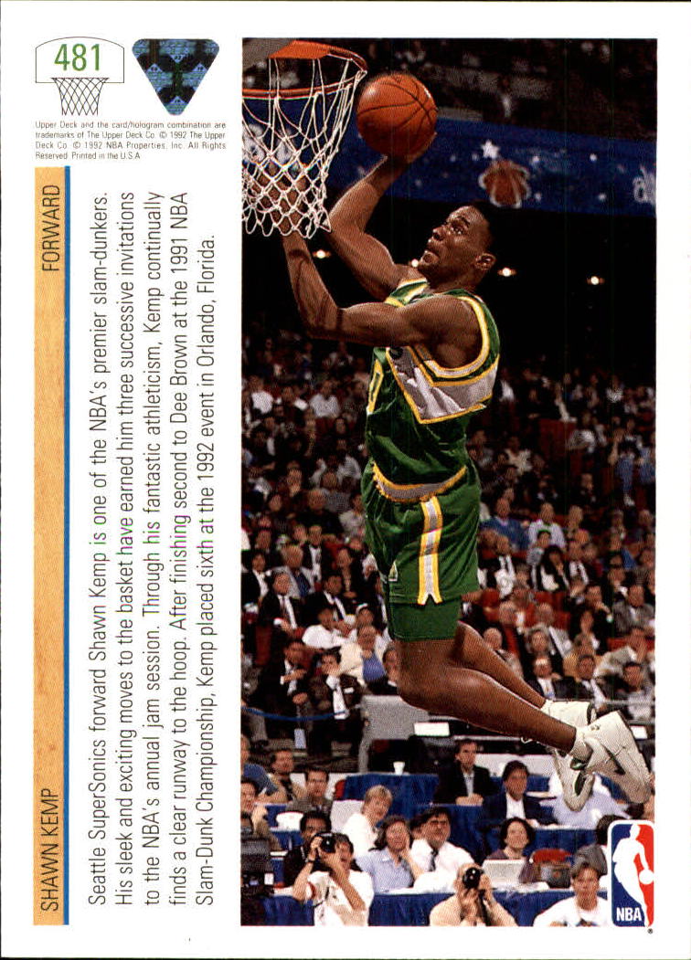 1991-92 Upper Deck Basketball Card Pick 251-500 - Picture 449 of 487