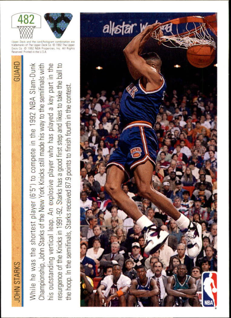 1991-92 Upper Deck Basketball Card Pick 251-500 - Picture 451 of 487