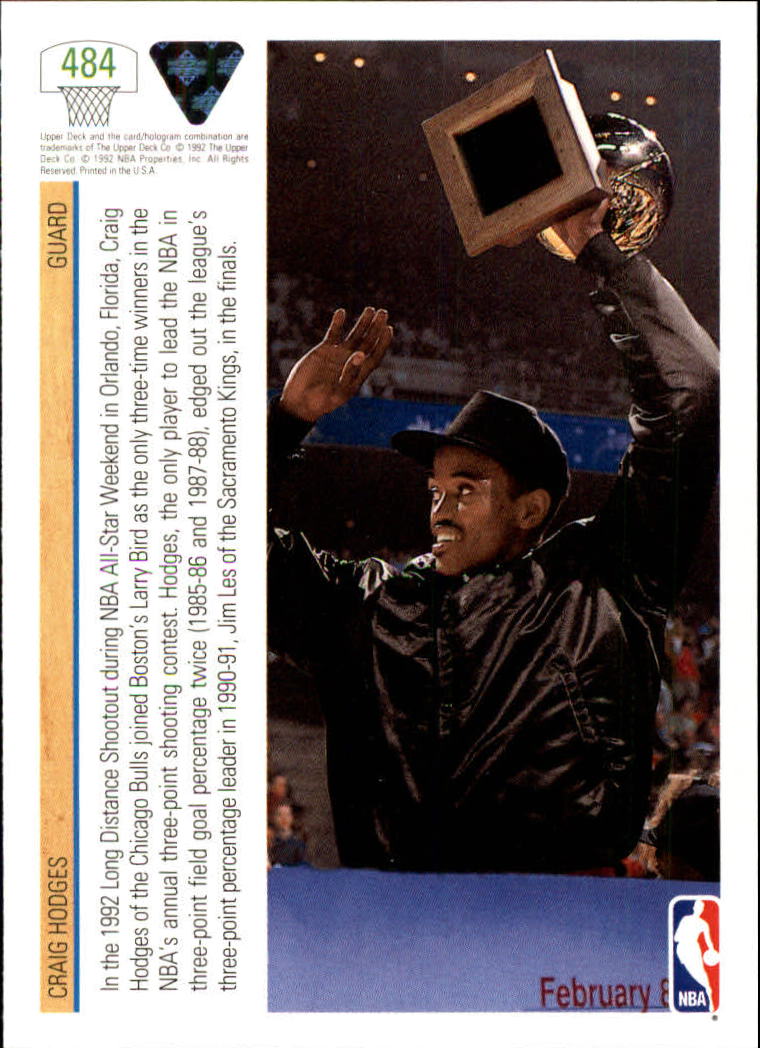 1991-92 Upper Deck Basketball Card Pick 251-500 - Picture 455 of 487