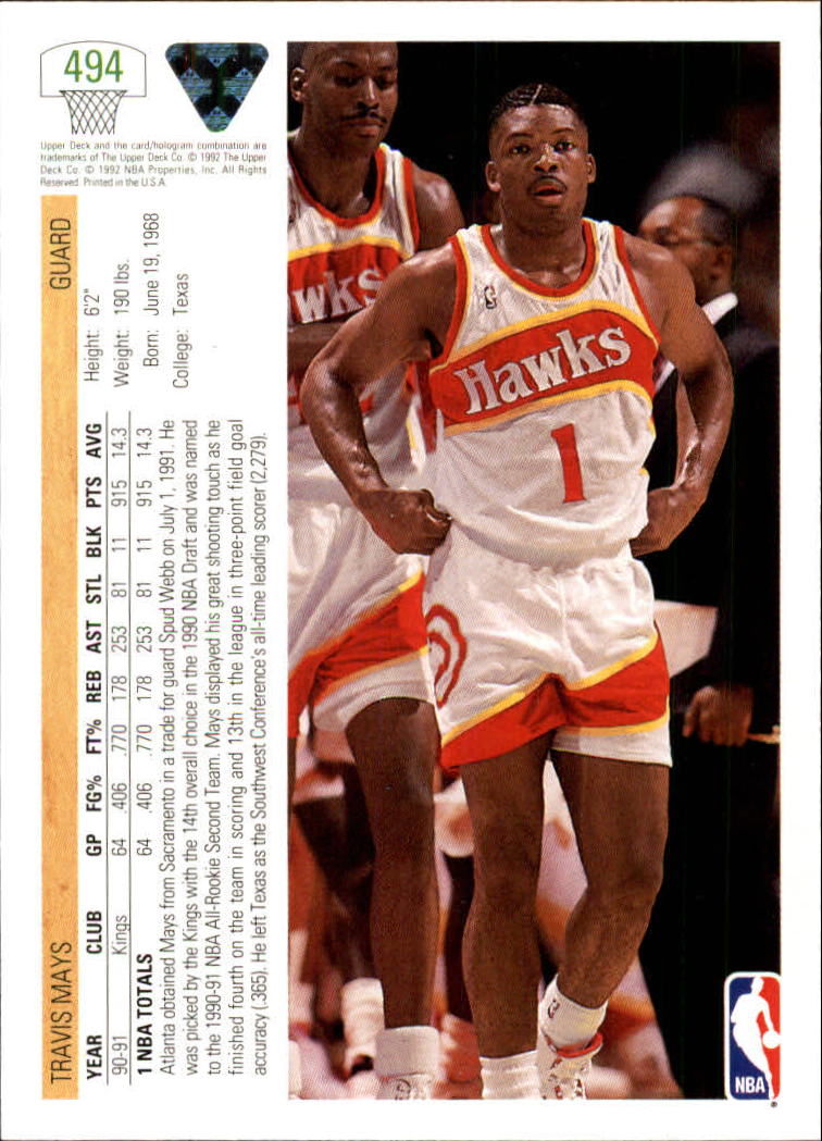 1991-92 Upper Deck Basketball Card Pick 251-500 - Picture 475 of 487