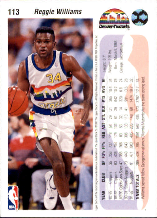 1992-93 choix de cartes basketball pont supérieur 96-264 - Photo 37 sur 339