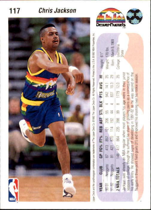 1992-93 choix de cartes basketball pont supérieur 96-264 - Photo 45 sur 339