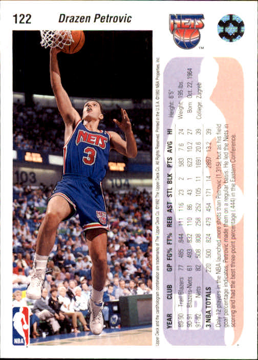 1992-93 choix de cartes basketball pont supérieur 96-264 - Photo 55 sur 339