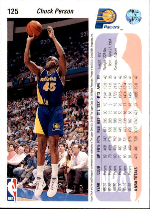 1992-93 choix de cartes basketball pont supérieur 96-264 - Photo 61 sur 339