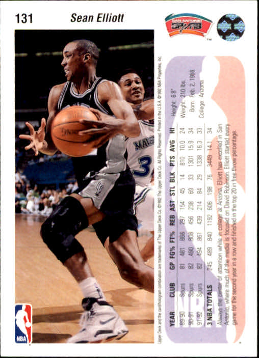 1992-93 choix de cartes basketball pont supérieur 96-264 - Photo 73 sur 339