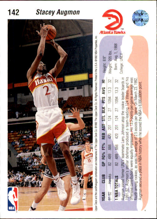 1992-93 choix de cartes basketball pont supérieur 96-264 - Photo 95 sur 339