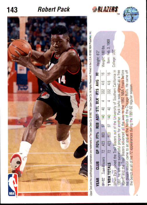 1992-93 choix de cartes basketball pont supérieur 96-264 - Photo 97 sur 339