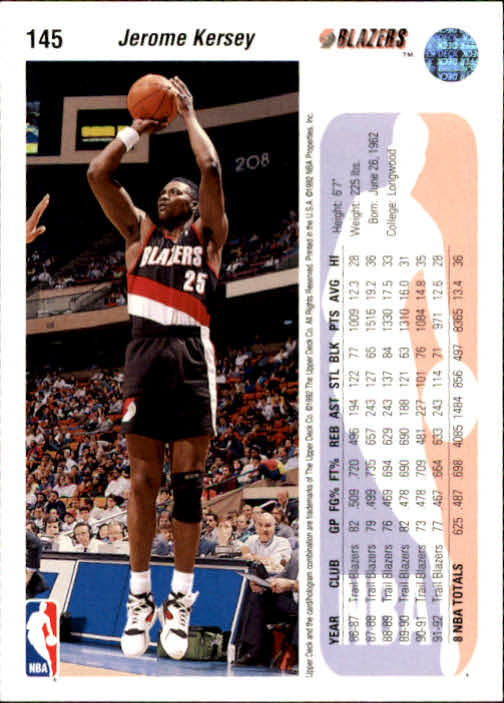 1992-93 choix de cartes basketball pont supérieur 96-264 - Photo 101 sur 339