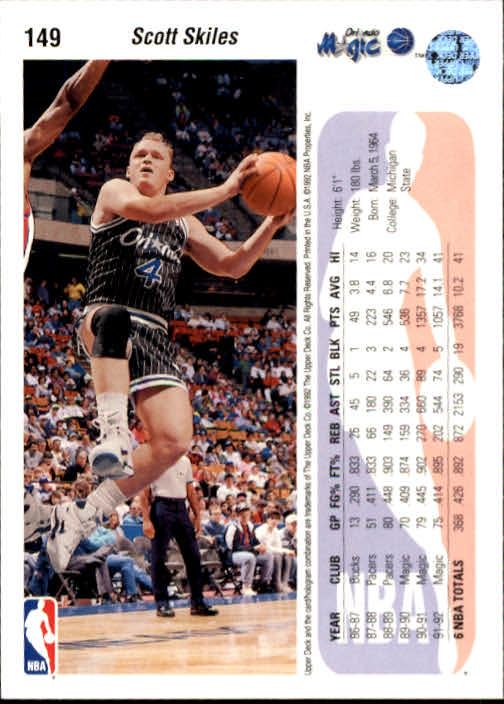 1992-93 choix de cartes basketball pont supérieur 96-264 - Photo 109 sur 339