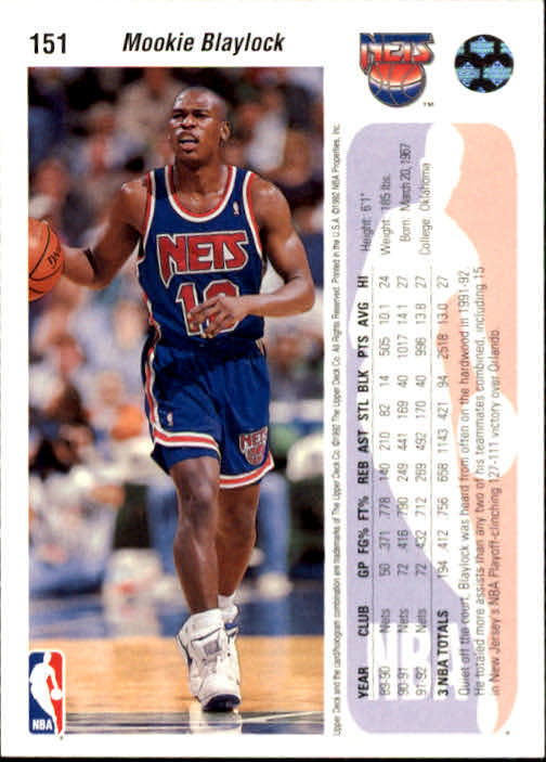 1992-93 choix de cartes basketball pont supérieur 96-264 - Photo 113 sur 339