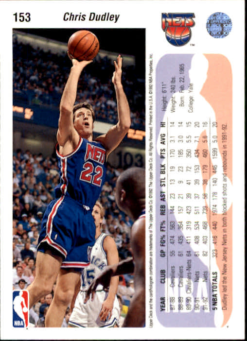 1992-93 choix de cartes basketball pont supérieur 96-264 - Photo 117 sur 339