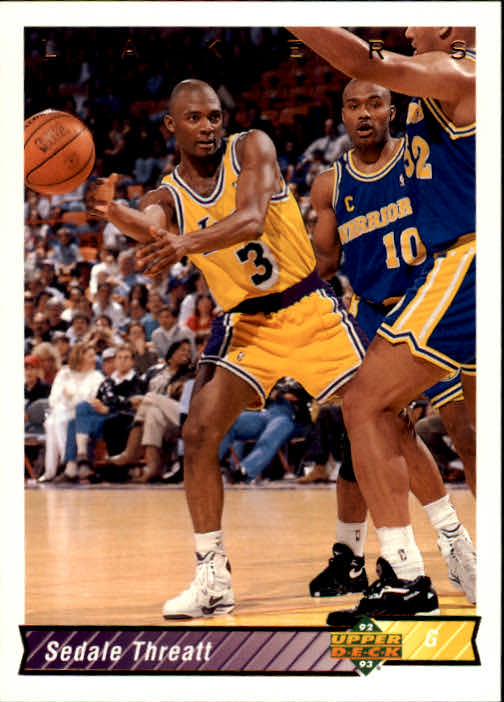 1992-93 choix de cartes basketball pont supérieur 96-264 - Photo 118 sur 339
