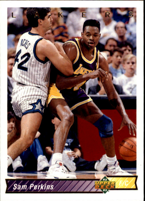 1992-93 choix de cartes basketball pont supérieur 96-264 - Photo 130 sur 339
