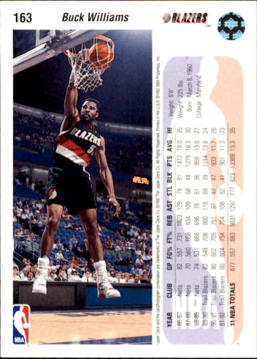 1992-93 choix de cartes basketball pont supérieur 96-264 - Photo 137 sur 339