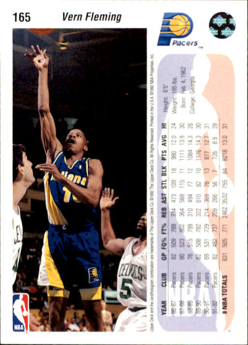 1992-93 choix de cartes basketball pont supérieur 96-264 - Photo 141 sur 339