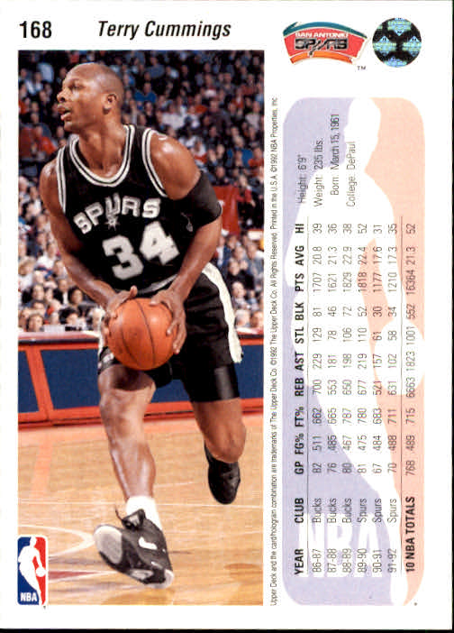 1992-93 choix de cartes basketball pont supérieur 96-264 - Photo 147 sur 339