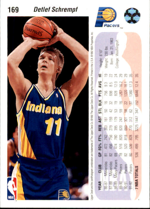 1992-93 choix de cartes basketball pont supérieur 96-264 - Photo 149 sur 339