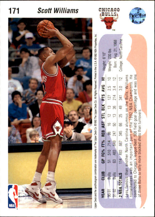 1992-93 choix de cartes basketball pont supérieur 96-264 - Photo 153 sur 339