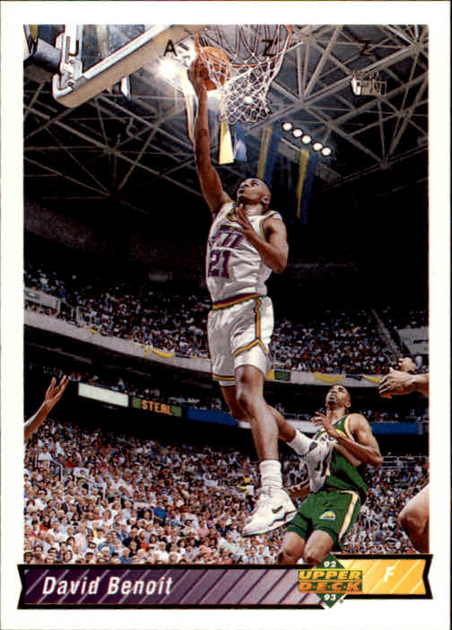1992-93 choix de cartes basketball pont supérieur 96-264 - Photo 158 sur 339