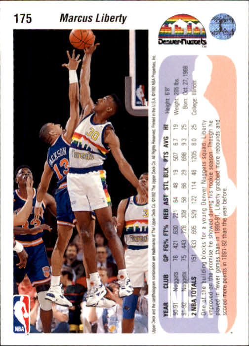 1992-93 choix de cartes basketball pont supérieur 96-264 - Photo 161 sur 339