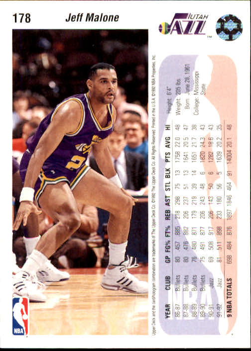 1992-93 choix de cartes basketball pont supérieur 96-264 - Photo 167 sur 339