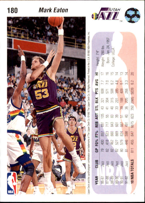 1992-93 choix de cartes basketball pont supérieur 96-264 - Photo 171 sur 339