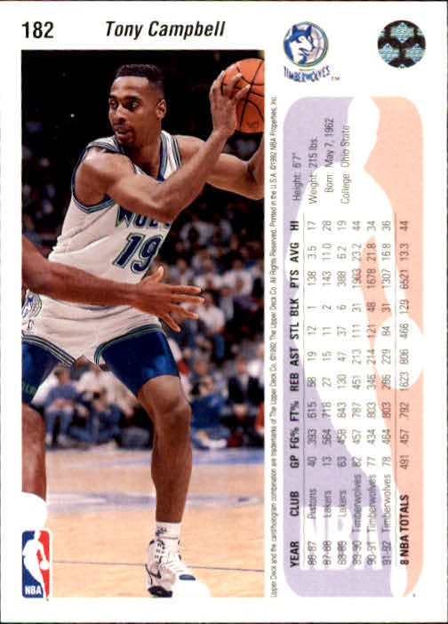 1992-93 choix de cartes basketball pont supérieur 96-264 - Photo 175 sur 339