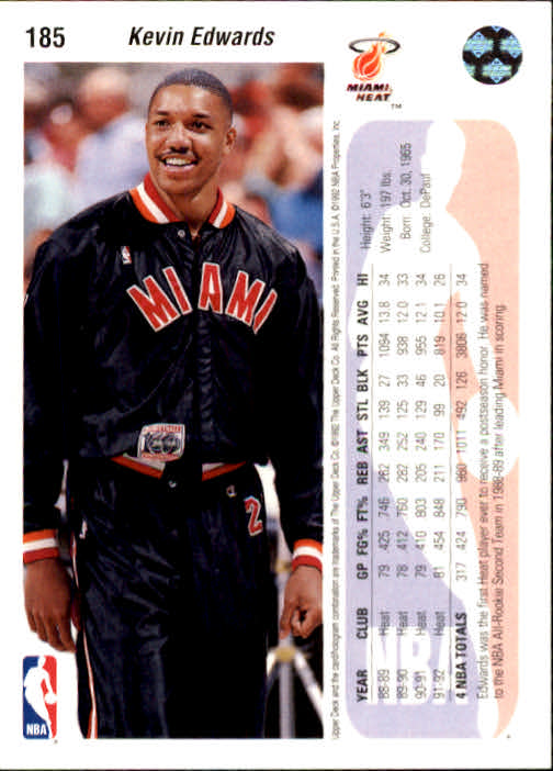 1992-93 choix de cartes basketball pont supérieur 96-264 - Photo 181 sur 339