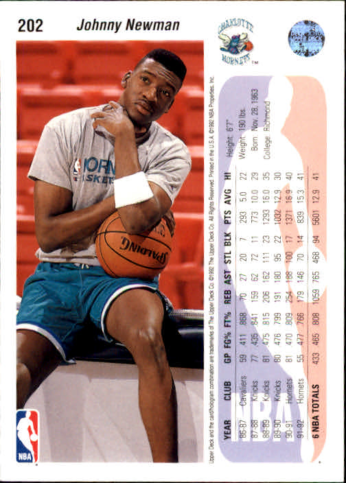 thumbnail 5  - 1992-93 Upper Deck Basketball (Cards 201-400) (Pick Your Cards)