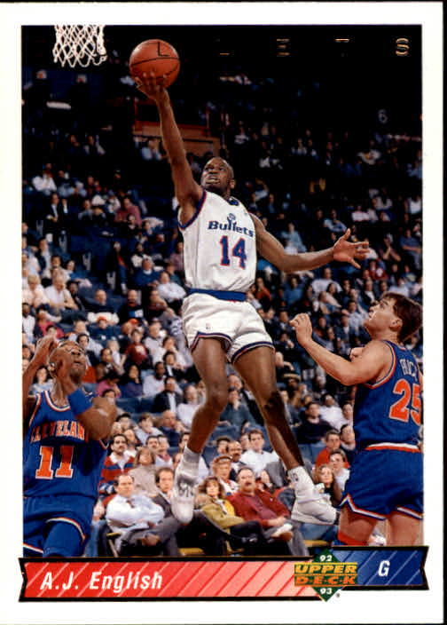 thumbnail 16  - 1992-93 Upper Deck Basketball (Cards 201-400) (Pick Your Cards)