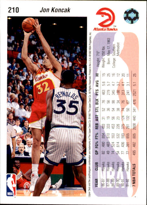 thumbnail 21  - 1992-93 Upper Deck Basketball (Cards 201-400) (Pick Your Cards)