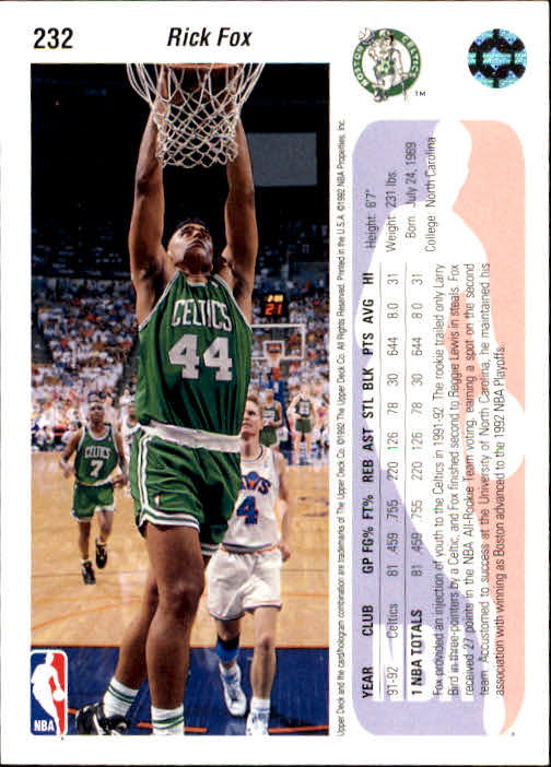 thumbnail 65  - 1992-93 Upper Deck Basketball (Cards 201-400) (Pick Your Cards)