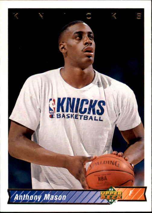 1992-93 choix de cartes basketball pont supérieur 96-264 - Photo 288 sur 339