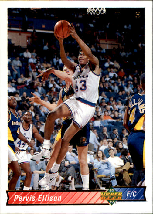 thumbnail 88  - 1992-93 Upper Deck Basketball (Cards 201-400) (Pick Your Cards)