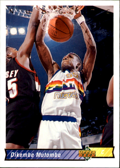 thumbnail 16  - 1992/1993 Upper Deck Basketball Part 2 Main Set Card #248 to #497