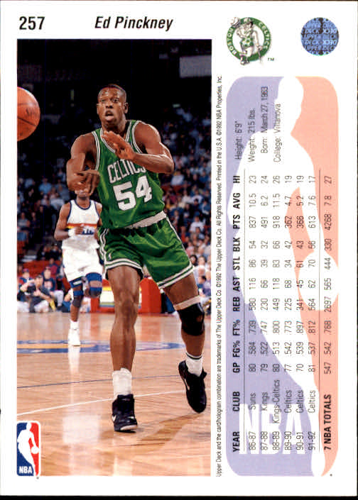 1992-93 choix de cartes basketball pont supérieur 96-264 - Photo 325 sur 339