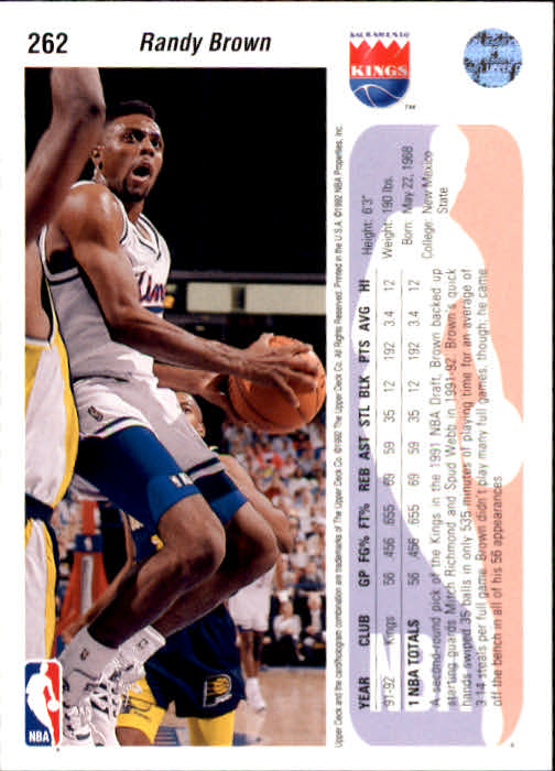 thumbnail 125  - 1992-93 Upper Deck Basketball (Cards 201-400) (Pick Your Cards)