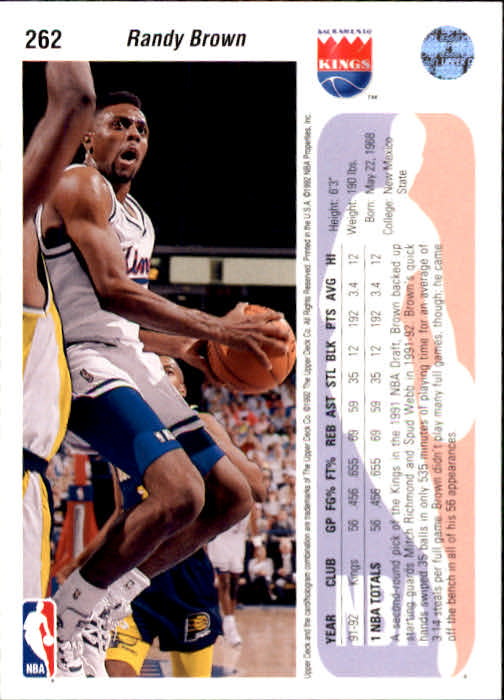 1992-93 choix de cartes basketball pont supérieur 96-264 - Photo 335 sur 339